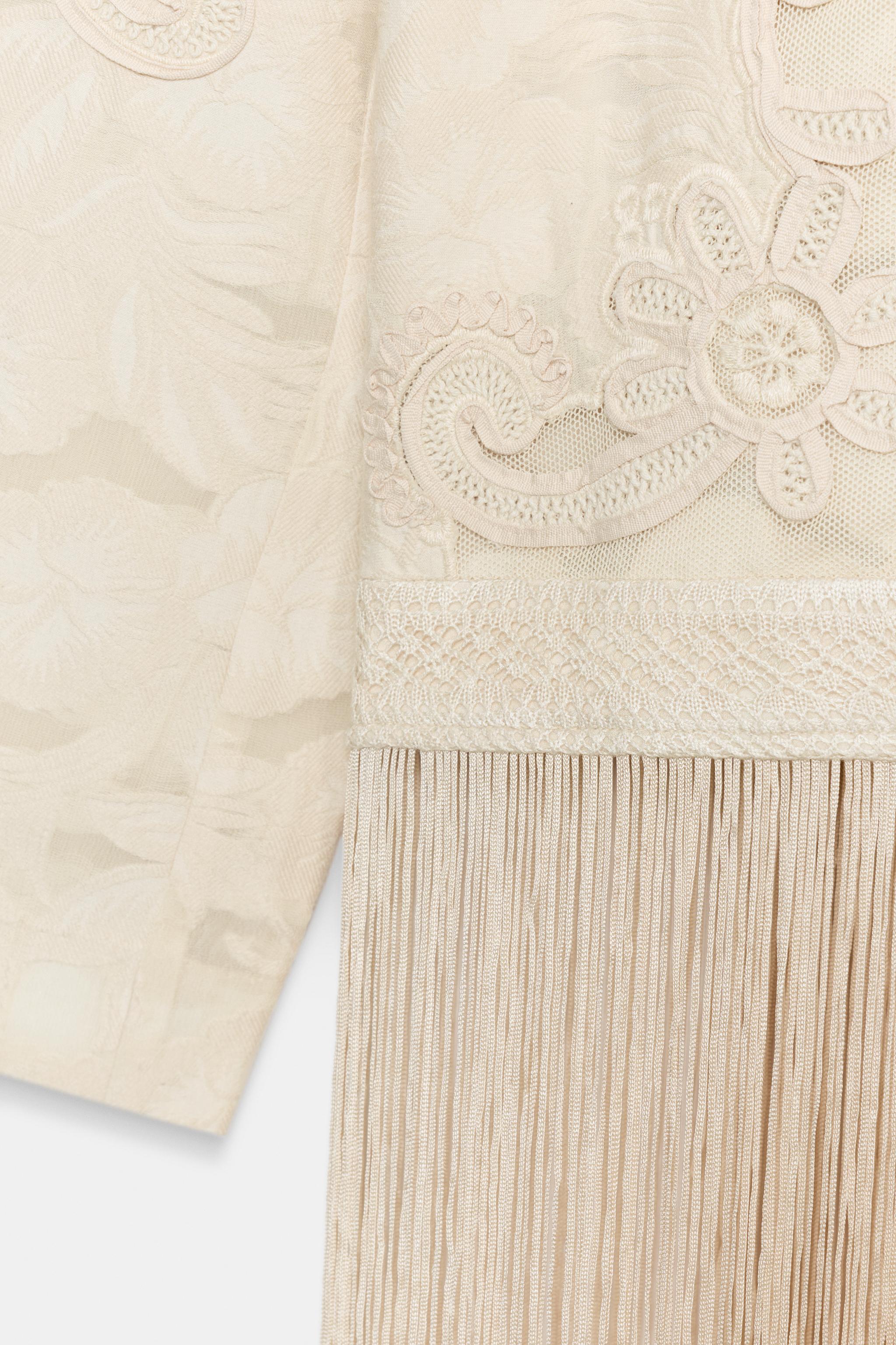 ZW COLLECTION FRINGED JACKET